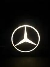 1980s Mercedes-Benz Illuminated Dealership Sign