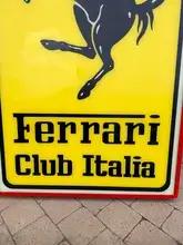 DT: Authentic Illuminated Ferrari Club Italia Sign