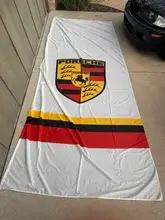 Authentic Porsche Dealership Flag