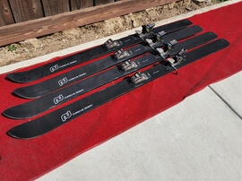  Two Sets of Porsche Design Skis