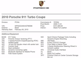 16k-Mile 2010 Porsche 997.2 Turbo Coupe Sunroof Delete