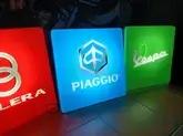 DT: Illuminated Piaggio Vespa Gilera Sign Collection