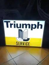 DT: Illuminated Triumph Service Sign