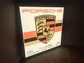 No Reserve Illuminated Porsche Jahre Anniversary Style Sign