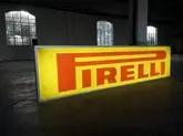 Illuminated Pirelli Sign