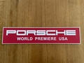DT: Porsche Dealership/Exhibition Letters