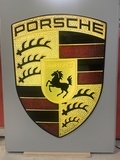 DT: Illuminated Porsche Dealership Sign (51" x 39")