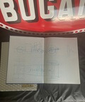 DT: Authentic Bugatti Dealership Sign, Book, and Lithograph
