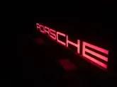  Large Illuminated Porsche Style Sign