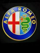 No Reserve Illuminated Alfa Romeo Style Sign