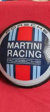  Illuminated Porsche Martini Double-Sided Sign