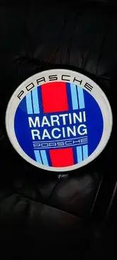  Illuminated Porsche Martini Double-Sided Sign