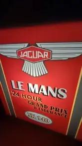 No Reserve Illuminated Jaguar Le Mans Sign