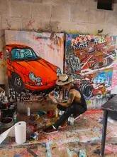 No Reserve “911R” Painting by Rodion Gilmitdinov