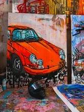 No Reserve “911R” Painting by Rodion Gilmitdinov