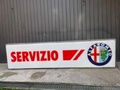 DT: Illuminated 1970s Alfa Romeo Service Sign