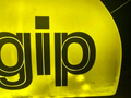 DT: Illuminated Agip Oil Sign