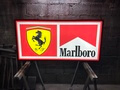 Illuminated Marlboro Ferrari Style Sign