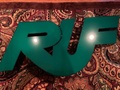  Authentic Large Illuminated RUF Sign