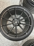 HRE P104 SC 21" x 9.5" & 22"x 12.5" Wheels and Tires