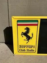 DT: Authentic Illuminated Ferrari Sign