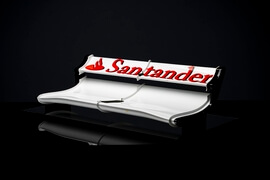  2012 Ferrari F2012 Formula 1 Car Rear Wing Mainplane