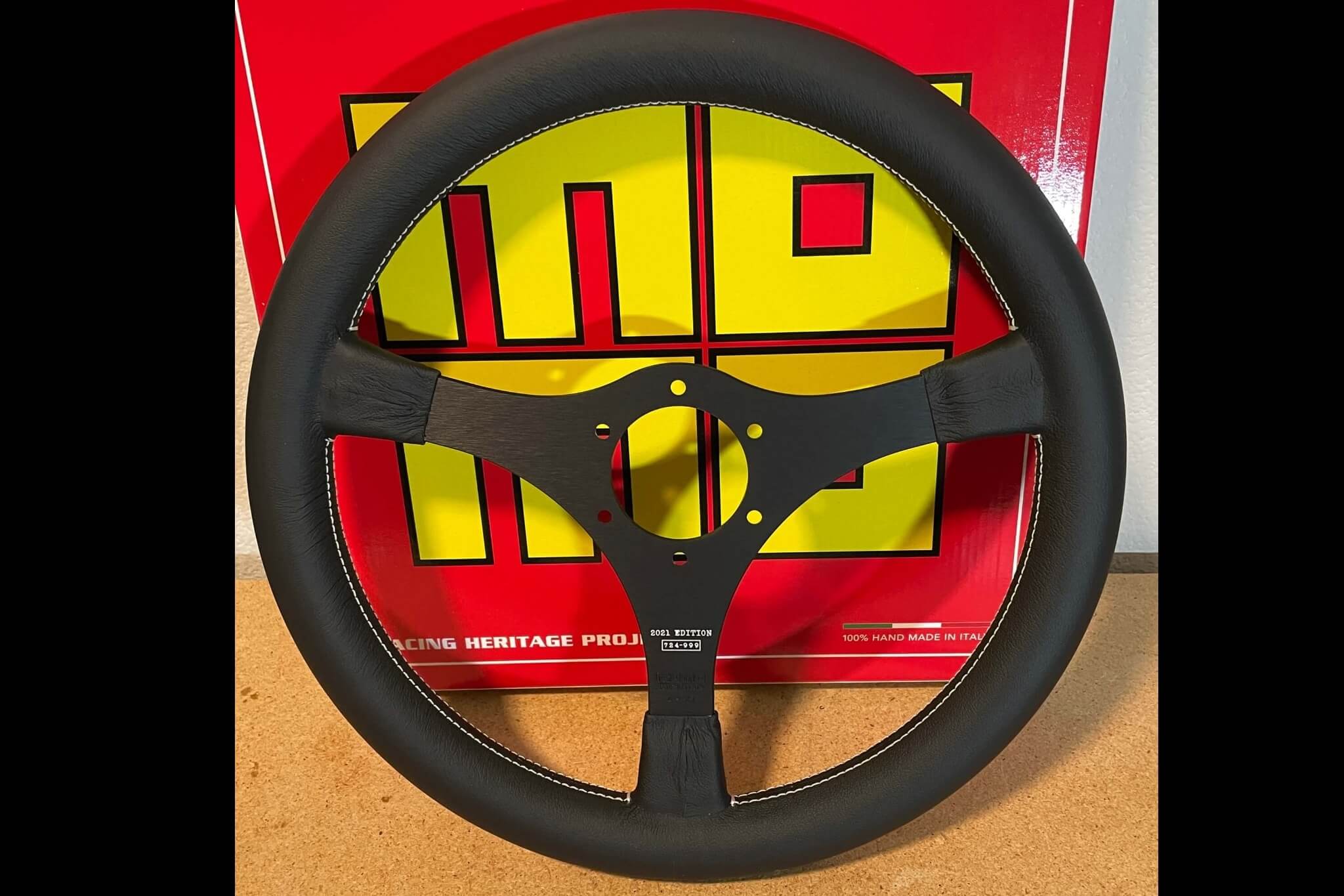 No Reserve MOMO 1968 Racing Heritage Project Limited Edition Steering Wheel