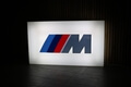 Authentic Illuminated BMW M Dealership Sign (46" x 27" x 6")