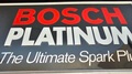 No Reserve Bosch Platinum Spark Plug Sign
