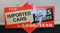 No Reserve Vintage Goodyear Sign