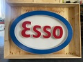 No Reserve Illuminated Esso Sign