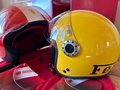 No Reserve Pair of Ferrari Rosso Race Helmets