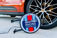 No Reserve Illuminated Double-Sided European Porsche Martini Racing Sign