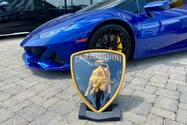 No Reserve Illuminated Lamborghini Dealership Sign