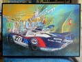 No Reserve The Gathering at Le Mans Painting by Michael Ledwitz