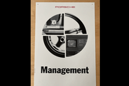 No Reserve 1990's Porsche Dealership Management Sign