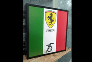  illuminated Ferrari 75th Anniversary Sign
