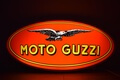 DT: Illuminated Moto Guzzi Sign