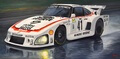 No Reserve Original Painting of the 1979 Le Mans Winning Porsche 935 by Mike Zagorski
