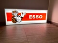 DT: Illuminated 1990's ESSO Tiger Sign