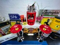 DT: Ferrari Stools, Bar Set, Glassware, and Accessories