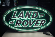 No Reserve Illuminated Land Rover Monument Sign