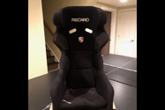 No Reserve OEM Recaro Seat from 2001 996 Cup Car