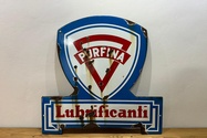 70's Purfina Lubricants Sign