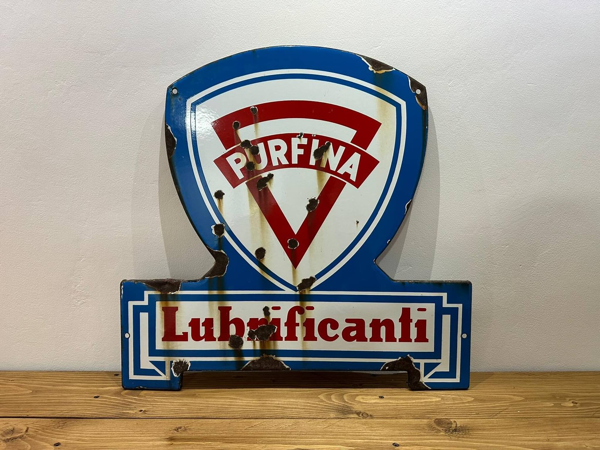 DT: 70's Purfina Lubricants Sign