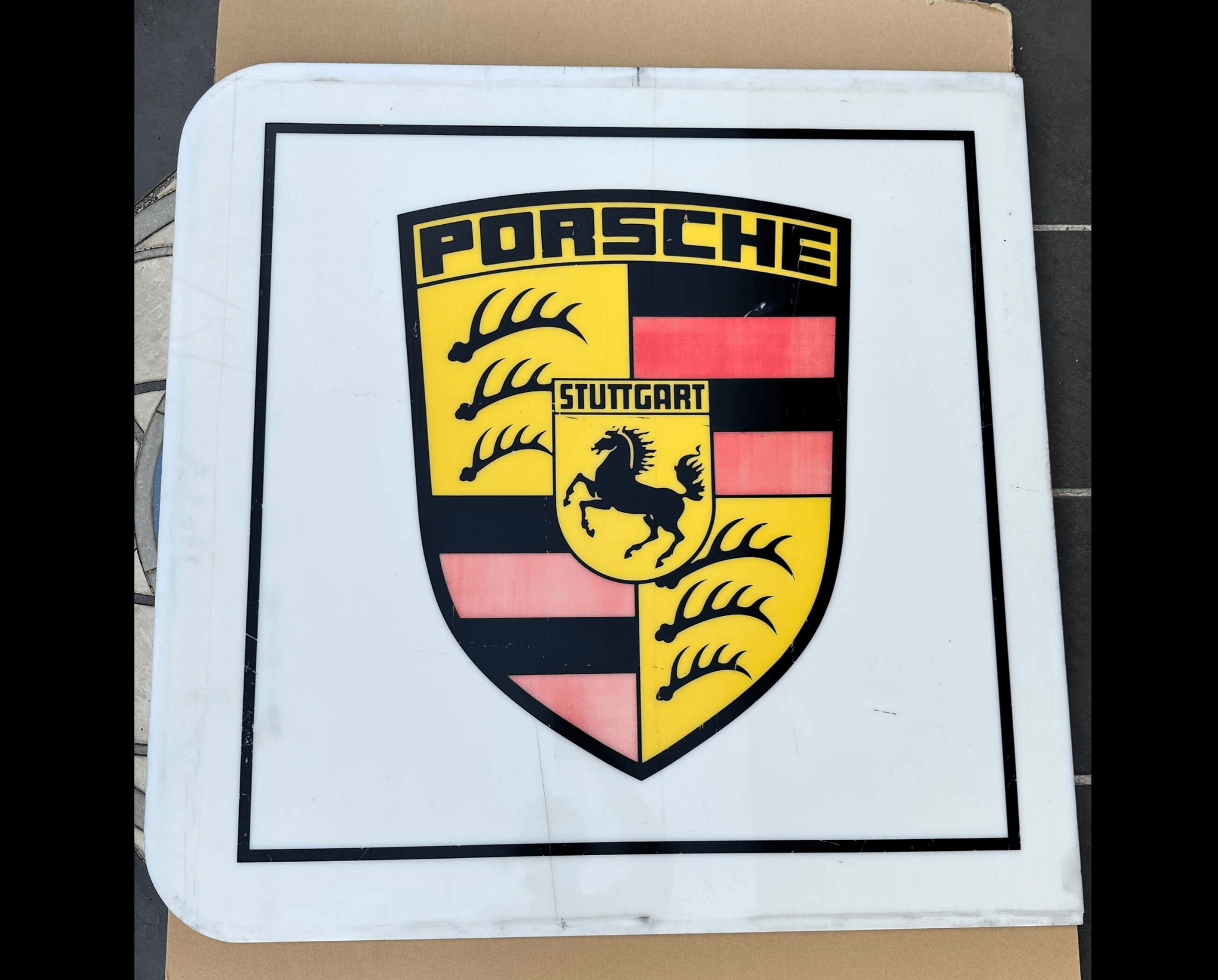 DT: 80's Porsche Dealership Sign