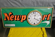 DT: Newport Cigarettes Racing Sponsor Clock for 1980s Indy Cars