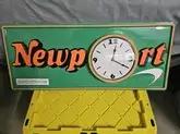  Newport Cigarettes Racing Sponsor Clock for 1980s Indy Cars