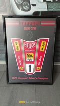 No Reserve 1977 Niki Lauda Ferrari World Champion Sign
