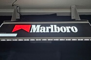 Illuminated Marlboro Display